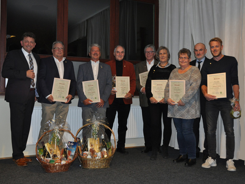 Alle Geehrten
